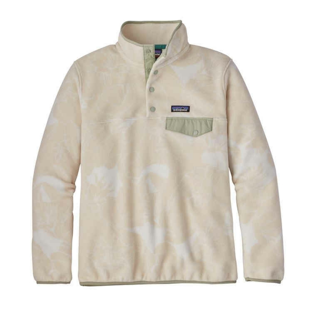 Patagonia Snap-T Synchilla fleece pullover sweater Valley Flora print, Small - Picture 7 of 7